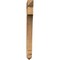 Ekena Millwork Imperial Arts & Crafts Smooth Bracket, Western Red Cedar, 3 1/2"W x 26"D x 38"H BKT04X26X38IMP03SWR - alternate 2